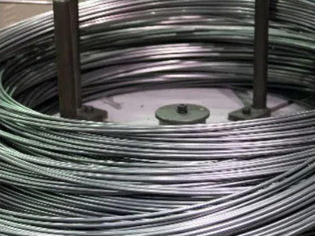 Galvanized steel stock at Goldstein Steel Co.