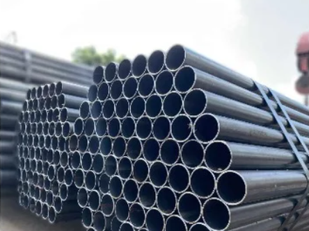 Bundled steel tubing in stock at Goldstein Steel Co.